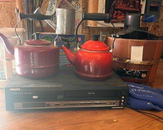 Vintage Kettles, Ice Cream Maker and Gardening