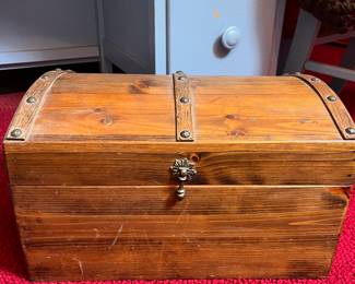Handcrafted Wooden Childs Chest