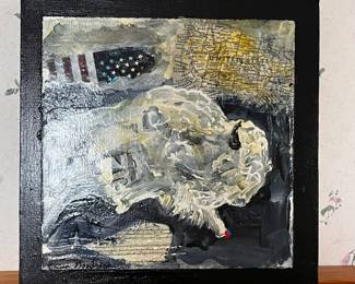 Oil on Canvas Painting Signed by the Artist