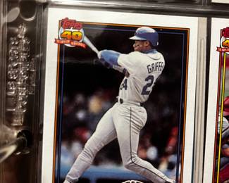 700+ Baseball Cards 1991 Topps Ken Griffey Jr, Barry Bonds, Sammy Sosa