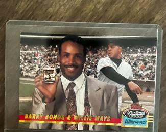 Baseball Cards Signed Topps Barry Bonds