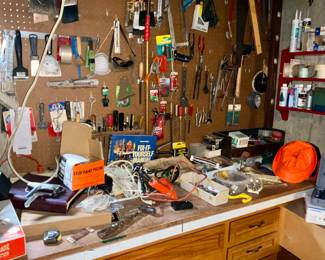 Tools, Hand tools, small power tools 