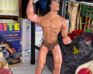 Vintage, Games, Vintage toys, Vintage Children's books,  TARZAN, The Epic Adventures Lord Of The Jungle Figure, Trendmasters 1995