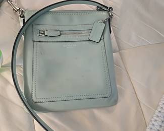 Coach, leather, crossbody 