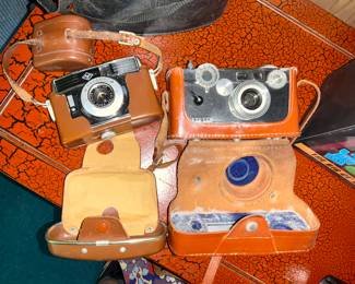 Vintage, Cameras, Argus . Agfa Paramat camera