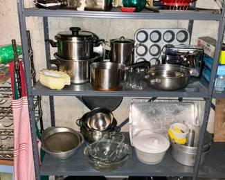Pots, Pans, Kitchen supplies, 