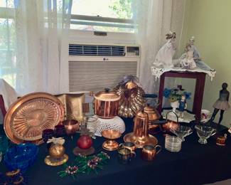Copper, Serving dishes 