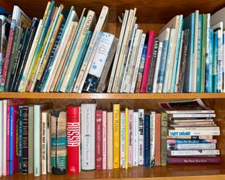 Books, Fiction, Non Fiction, Biography, Reference, Art, Coffee Table,  Two rooms full of books 