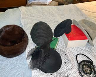 Vintage, Ladies Hats 