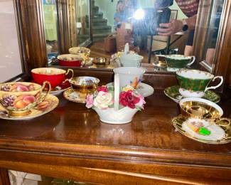 Vintage, Tea Cups 