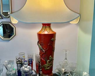 Cinnabar lamp? big, bold and beautiful 