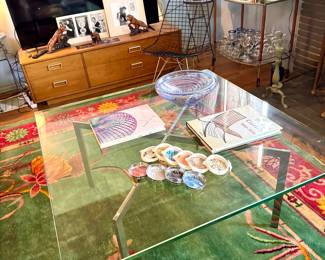 Colorful wool deco Chinese rug