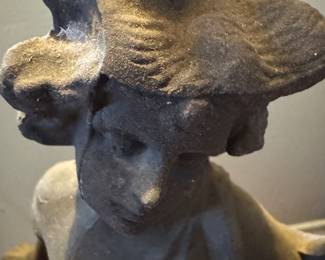 Close up, lamp base