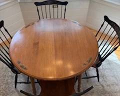 Hitchcock 2 Leaf Dining Table
