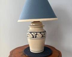 Dedham Pottery Lamp