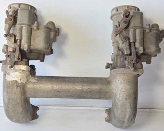 688 Ford Dual Carburetor Assembly