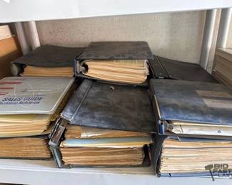 9074 14 Sales and Color Code Binders
