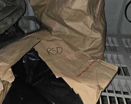 8144 2 Bags filled with Plastic Bags