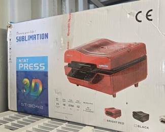 8100 Sublimation Heat Press 3D ST3042