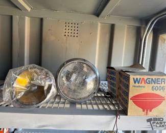 1174 Headlights and 2 Wagner Replacement Headlamps