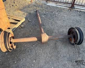 992 Rear Axle Assembly