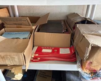 4070 Ditzler Paint Labels and Car Part Books