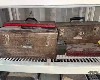 820  2 Craftsman and 1 Proto Toolboxes 