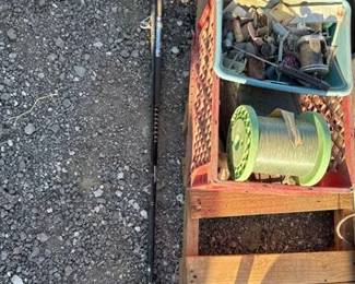 934  Fishing Pole and Reels 