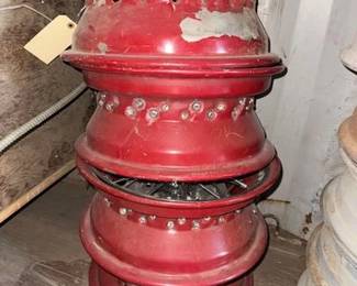 780 4 Vintage 15 Steel Spoke Wheels