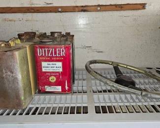 4058 9 Laquer Thinner Steering Wheel