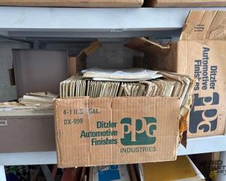 9064 6 Boxes of RM PPGDitzler Color Code Sheets