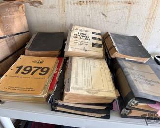 4078 14 Car Color Sheet Binders