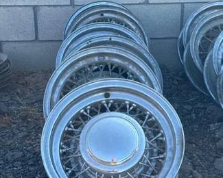 892 6 Motor Wheel 5Lug Steel Spoke Wheels