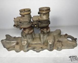 722 Intake Manifold and Stromberg Carburetors