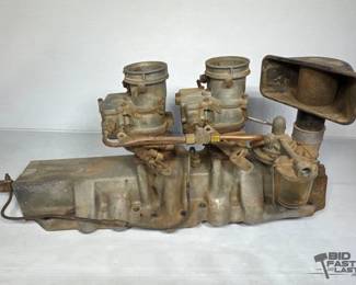 708 Edmunds Customs Intake Manifold and Stromberg Carburetors