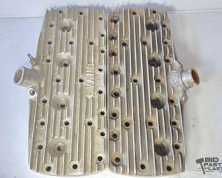 616  2 Aluminum Cylinder Heads 