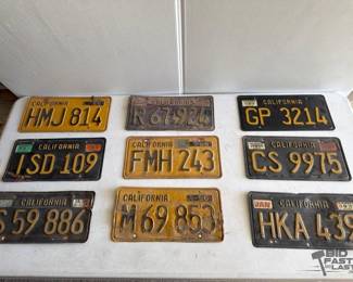 4526 15 License Plates