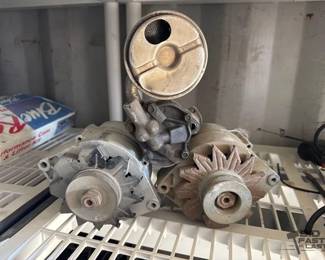 848 2 Alternators and Oil Pump Pickup