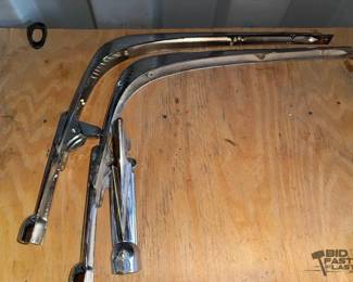 1128 2 Ford Deluxe Hood Latches