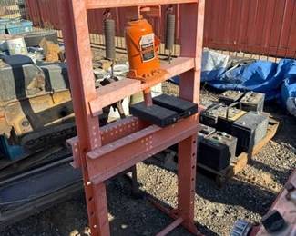 972  Central Hydraulics 20 Ton Shop Press 