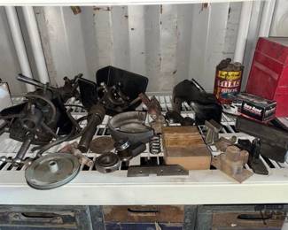 804  Miscellaneous Lathe Pieces 