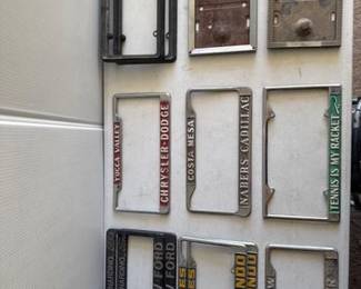 9534  15 License Plate Frames 