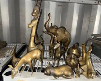 808  Brass Animal Collection 