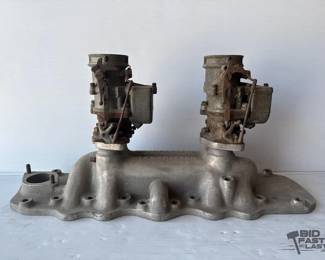 750 Offenhauser Intake Manifold Stromberg Carburetors