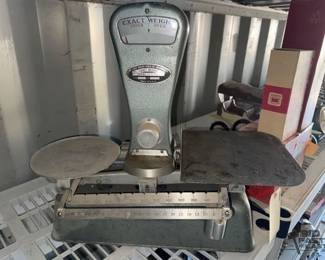 810  The Exact Weight Scale Co 12Lbs Balance Scale 