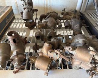 9544  11 Brass Carburetors 