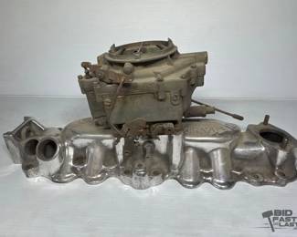 712 Weiand Intake Manifold and GM Carburetor
