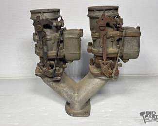 730 Intake Manifold and Stromberg Carburetors