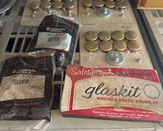 830 Brass Freeze Plug Kits, Sealed Power Plug Kits, and Glaskit Windshield Scratch Remover