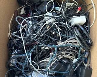 8874  Box of Charging Cords 